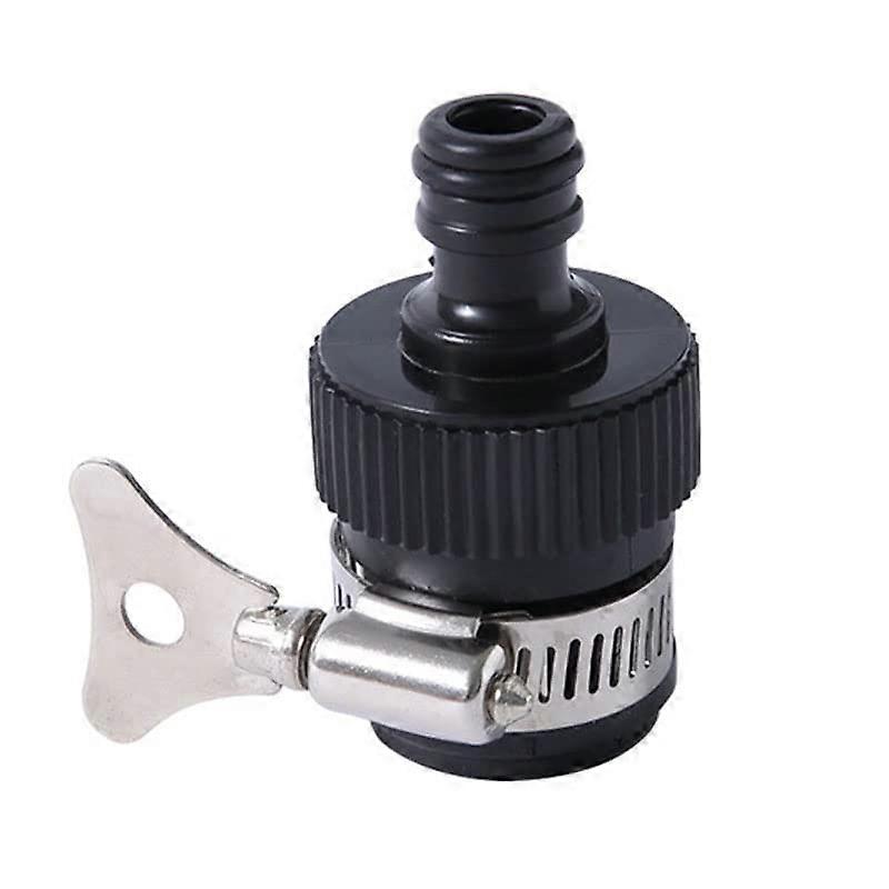 Round Universal Tap Adapter Adjustable, Outdoor Tap Adapter, Oval Tap Connection, Durable, Rust-Resistant