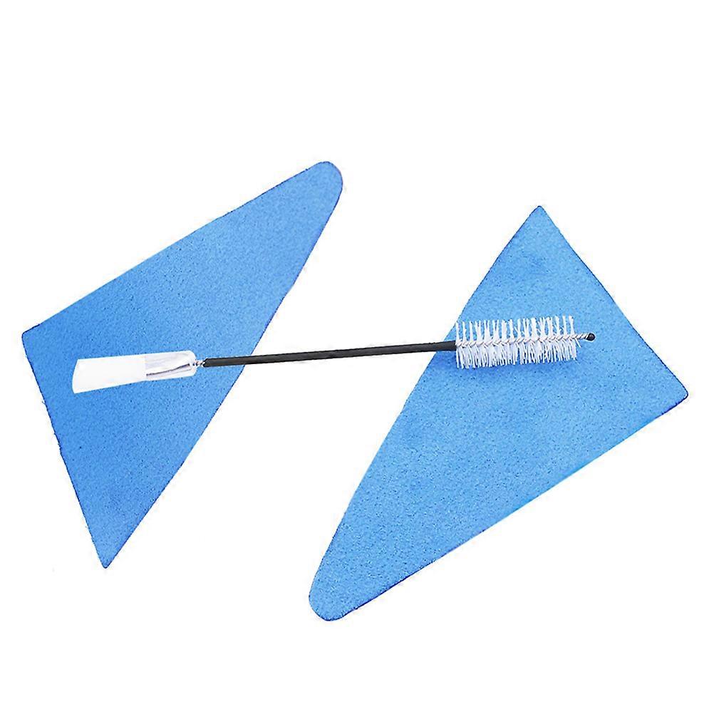 Flute Cleaner Cloth For Clarinet And Saxophone Maintenance 10.5x2cm Practical Convenient Cleaning 1 Set