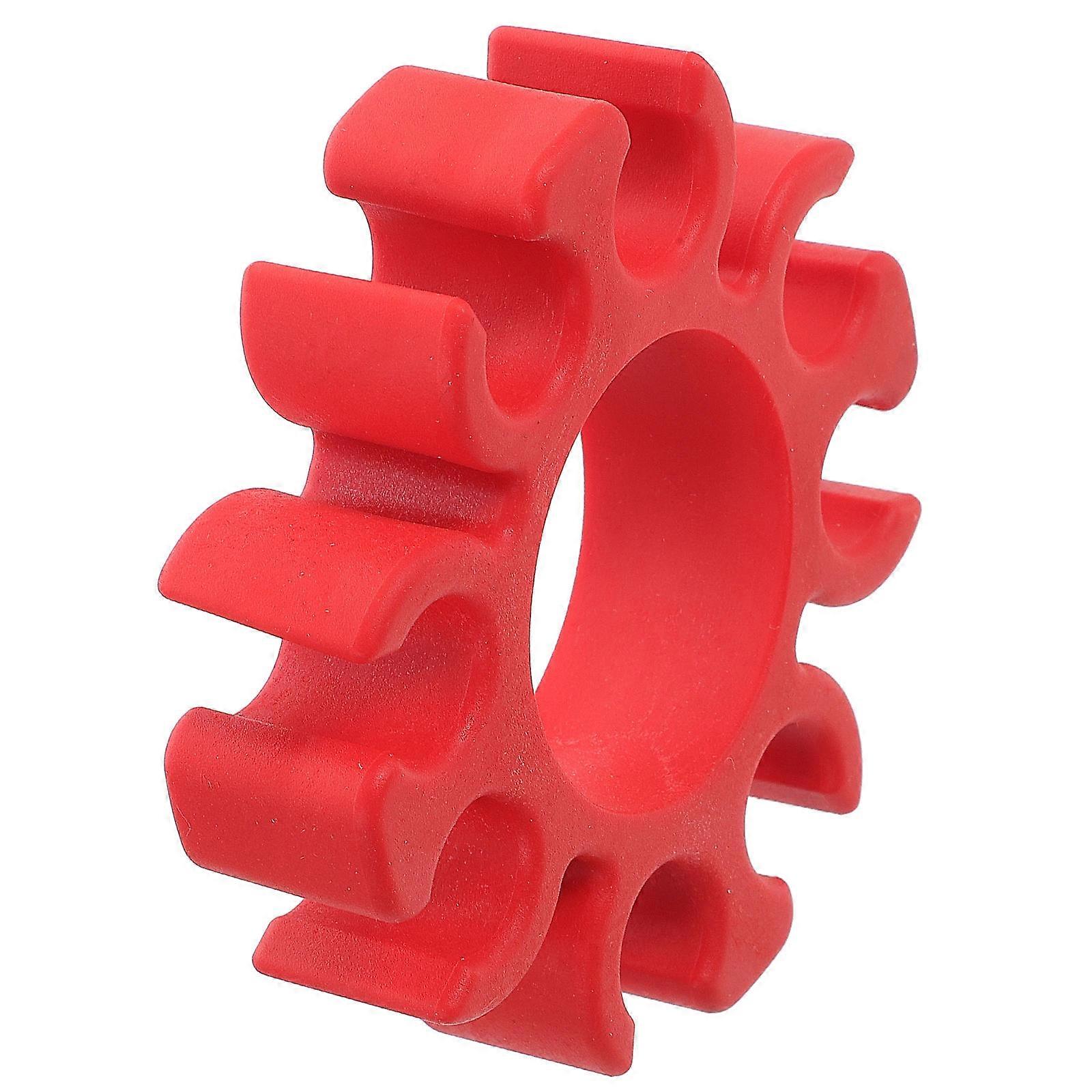 Durable Drum Stick Clip Designed For Drummers In Red Ideal For Practice Room And Performance Site 1Pack