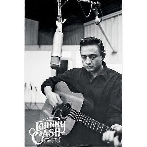 Johnny Cash Studio Maxi Paper Poster