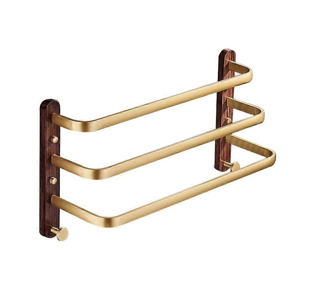 Towel holder with 2 hooks Towel holder for bathroom Towel shelf Towel bar