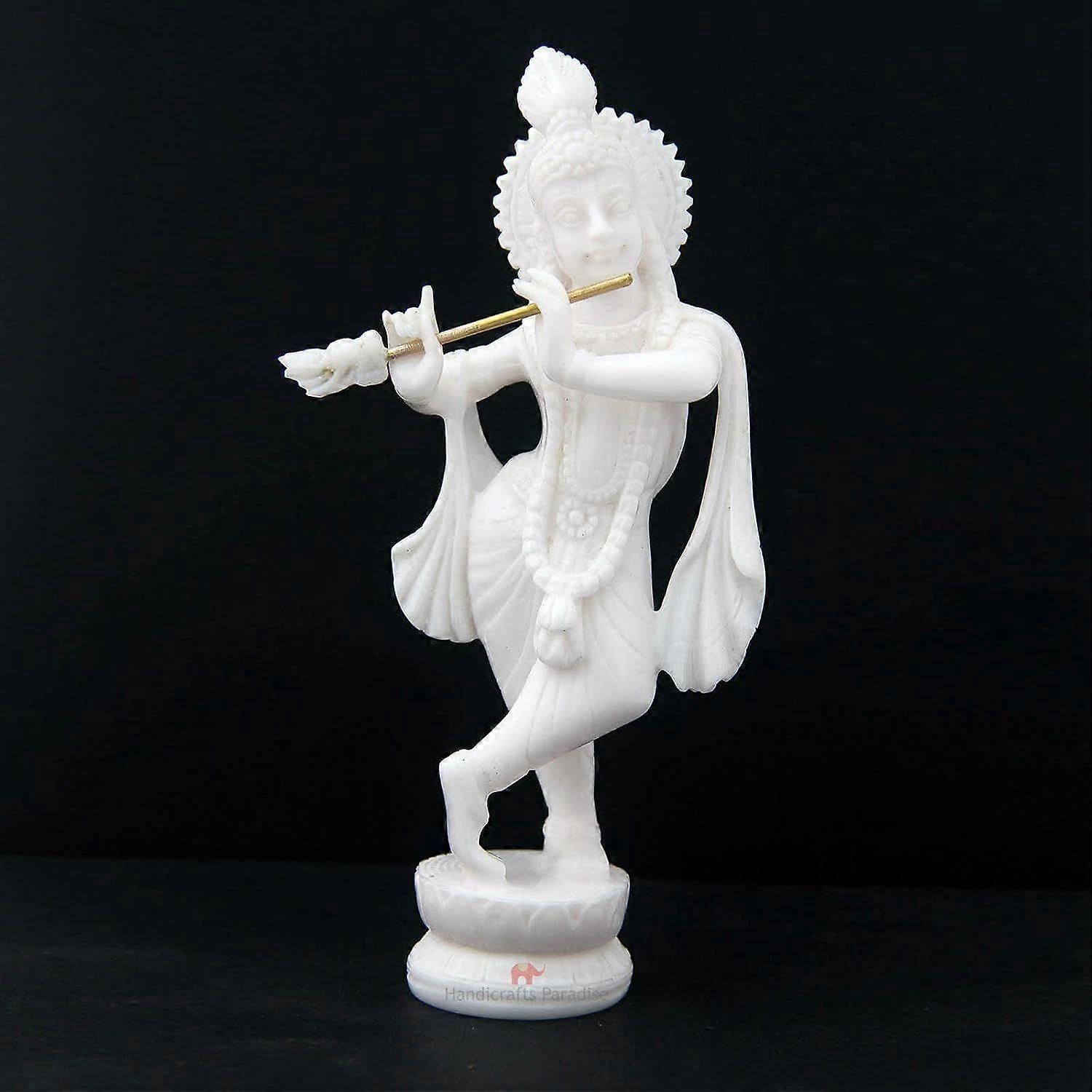 Resin Standing Krishna Idol
