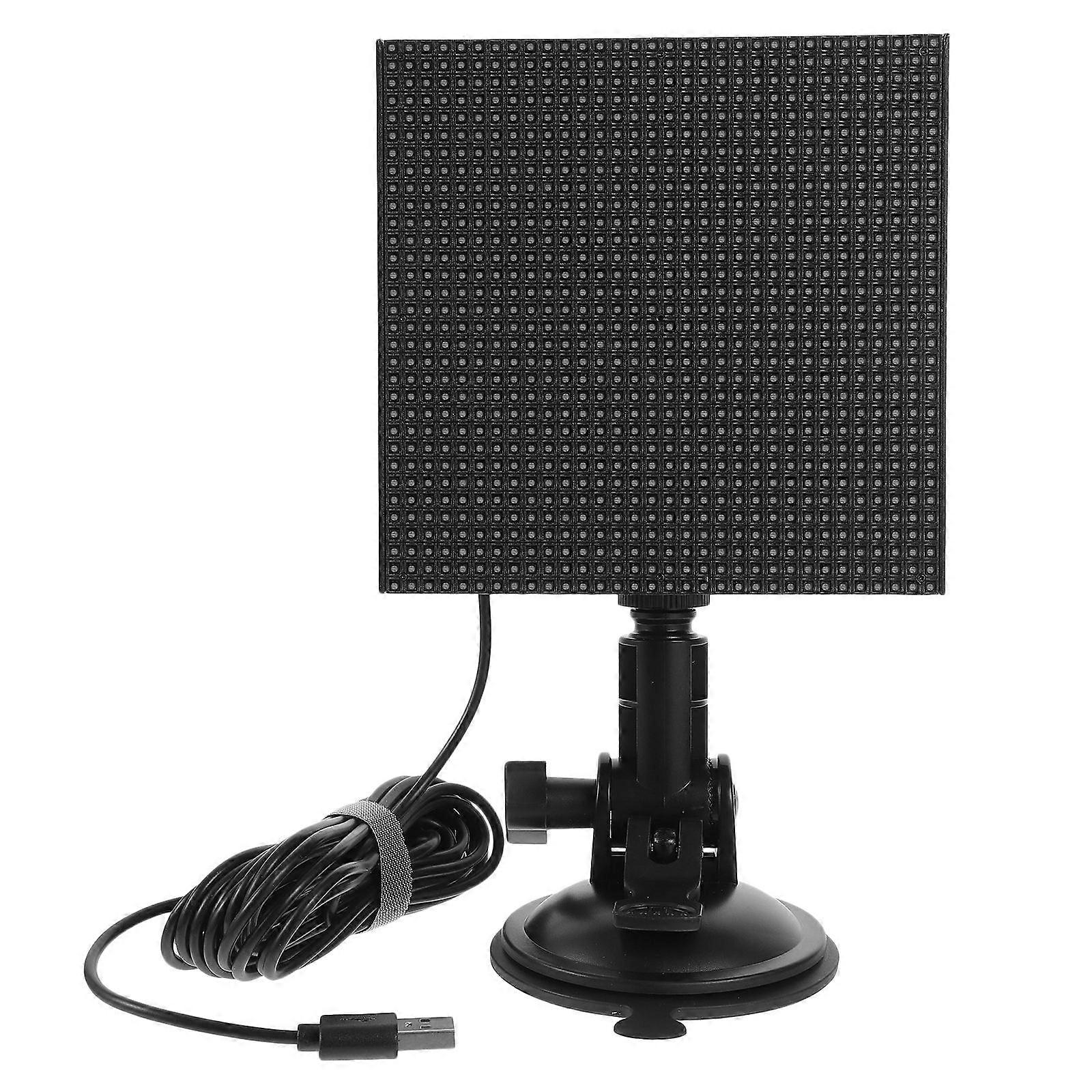 Portable LED Car Screen Programmable Pixel Display for Car , High Definition Visuals, Easy Installation, Dynamic Advertising Accessory