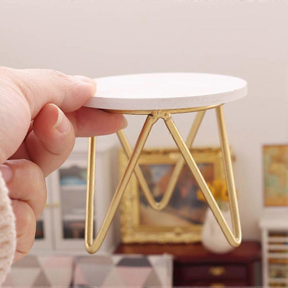 Mini Side Table Miniature Side Table Round Table Tiny House Nightstand Decor