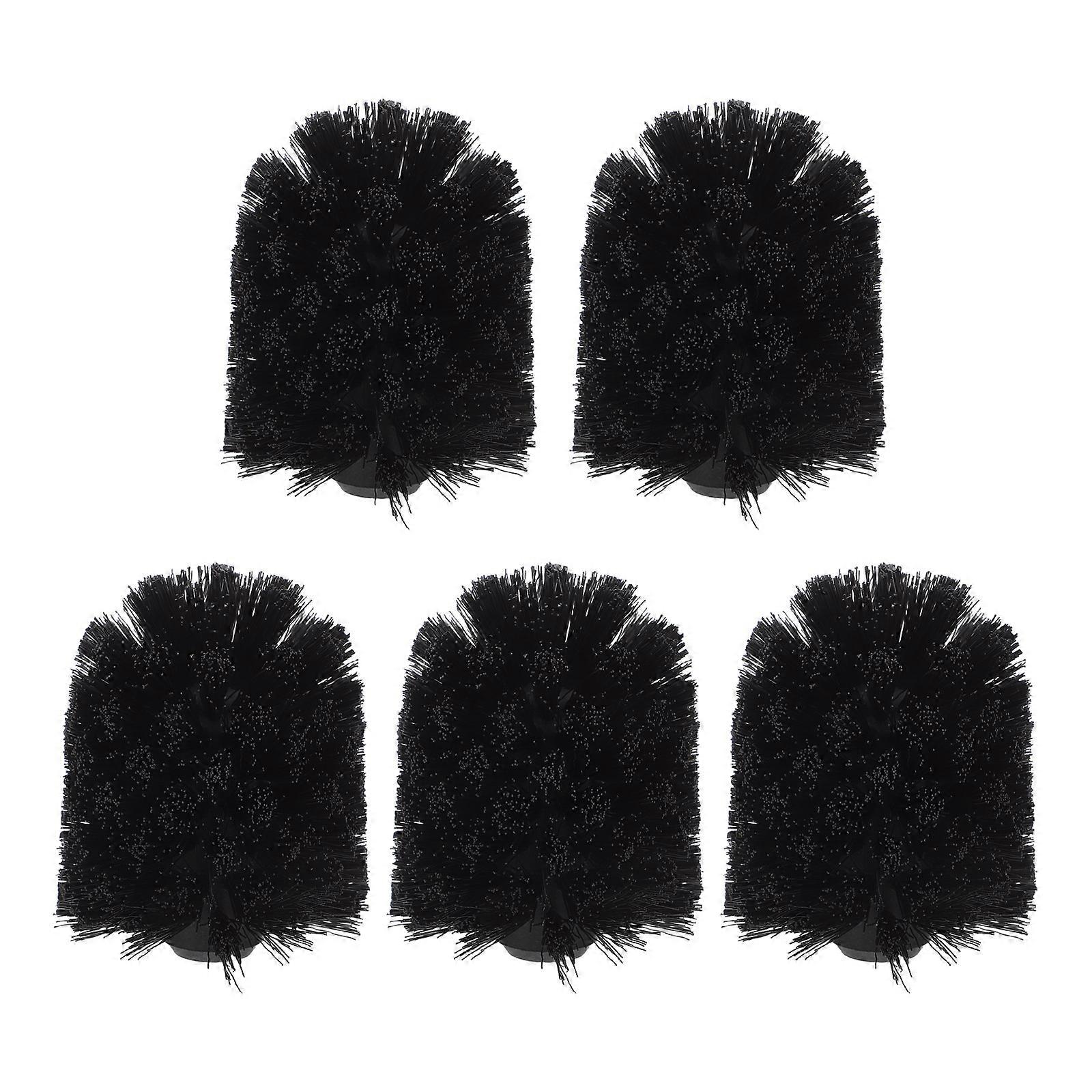 Toilet Brush Head Replacement for Efficient Cleaning 5Pcs Bathroom Accessories