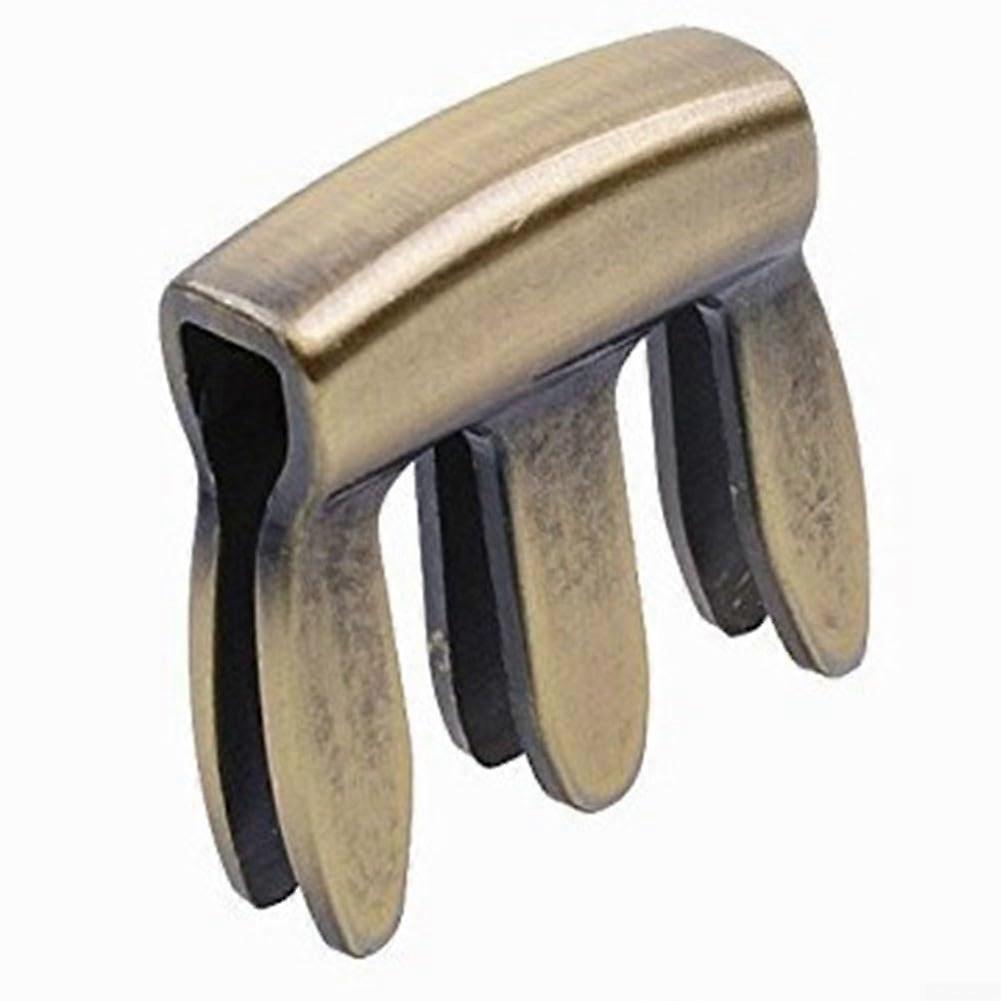 Violin Metal Mute for Quiet Practice, Comfortable Skill Mastery Aid, Gold Color, Durable Design, Compatible with All Violins