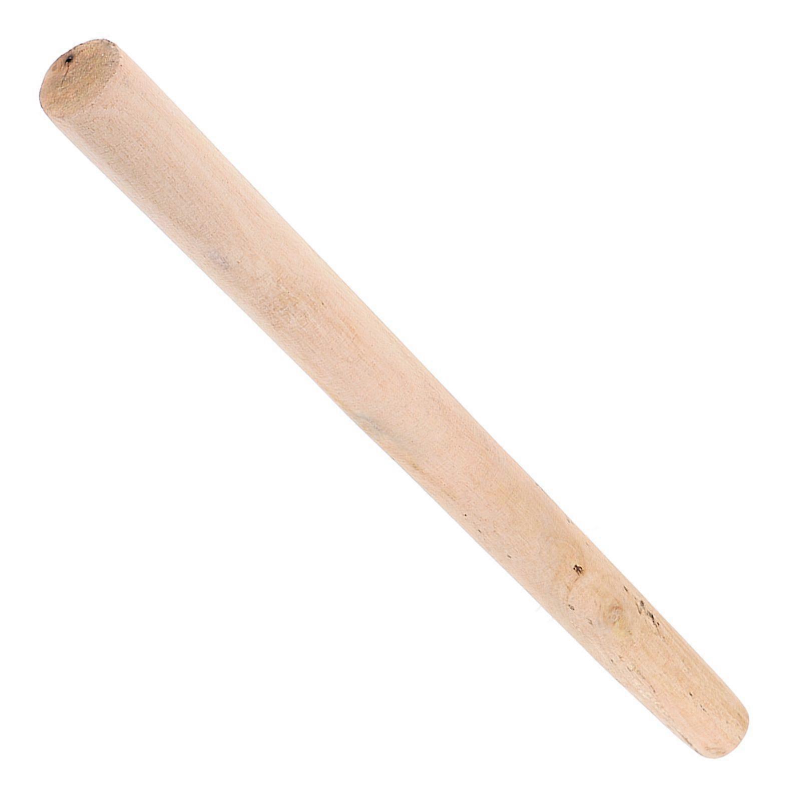 Wood Spatula Handle Replacement for Cookware Anti-Slip Pots Handle for Comfortable Grip Wood Pot Spatula Handle for Cooking