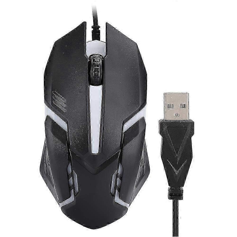 Wired Gaming Mouse with Backlit LED - USB Notebook Mouse G813 for Competitive Gaming & Enhanced Performance
