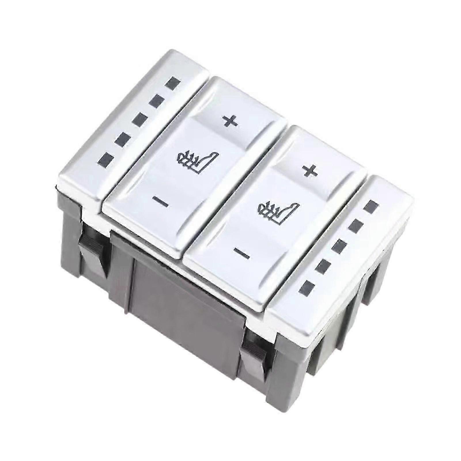Seat Heating Button Control Switch 6m2t19k314ac For Ford S-max Durable Black