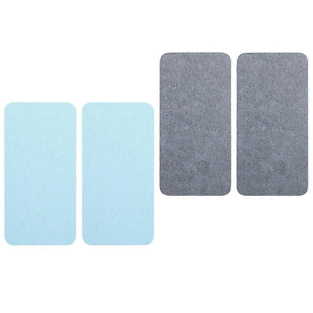 Absorbent Drink Coaster with Non-Slip Design for Kitchen and Bathroom 2Pcs