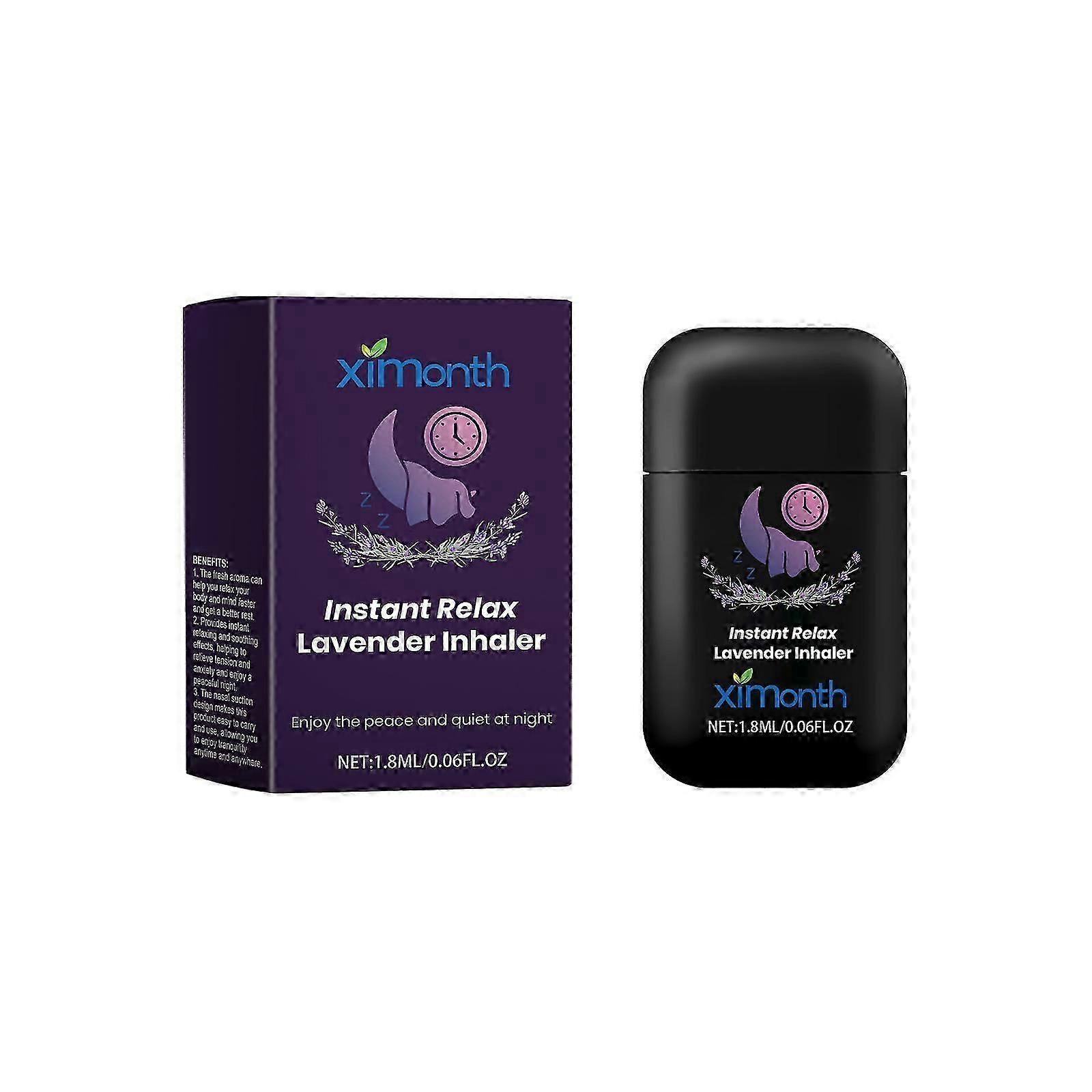 Ximonth lavanda ripara sonno aspirazione nasale, sonno notte, alleviare il corpo e dormire tranquillamente, dispositivo di aspirazione nasale