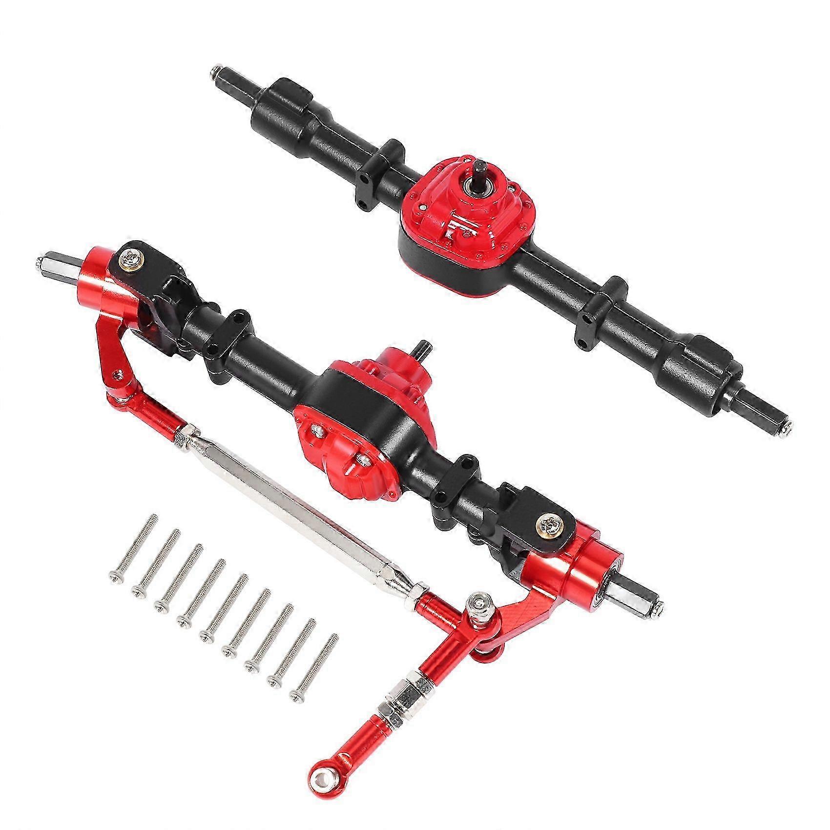Complete Axle for MN D90 D91 D96 D99S MN90 MN96 MN99 MN99S 1/12 RC Car Upgrade - Front & Rear Axle P