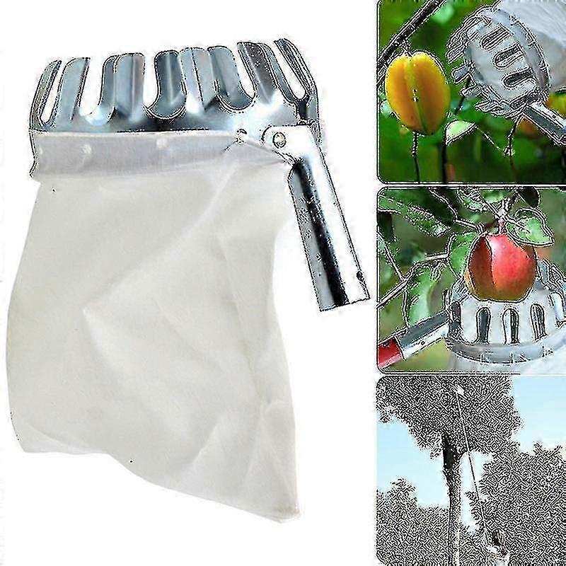 Stainless Steel Multi-Function Garden Fruit Picker - High-Altitude Picking Tool for Efficient Harvesting