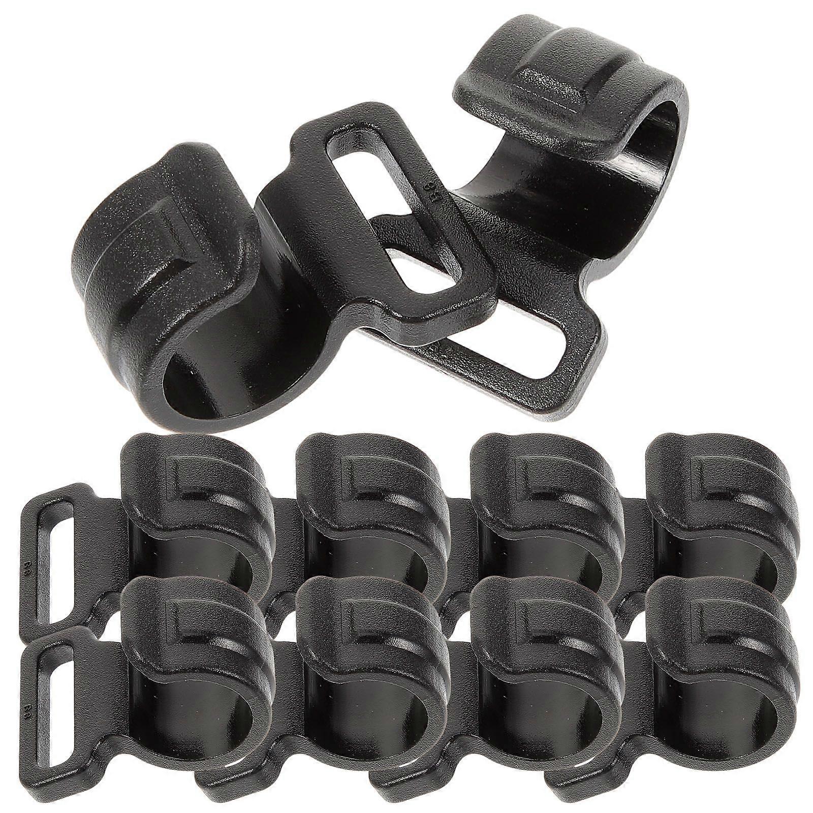 10pcs Camping Tent Hooks Canopy Windproof Hooks Plastic Connection Hooks Pole Hooks