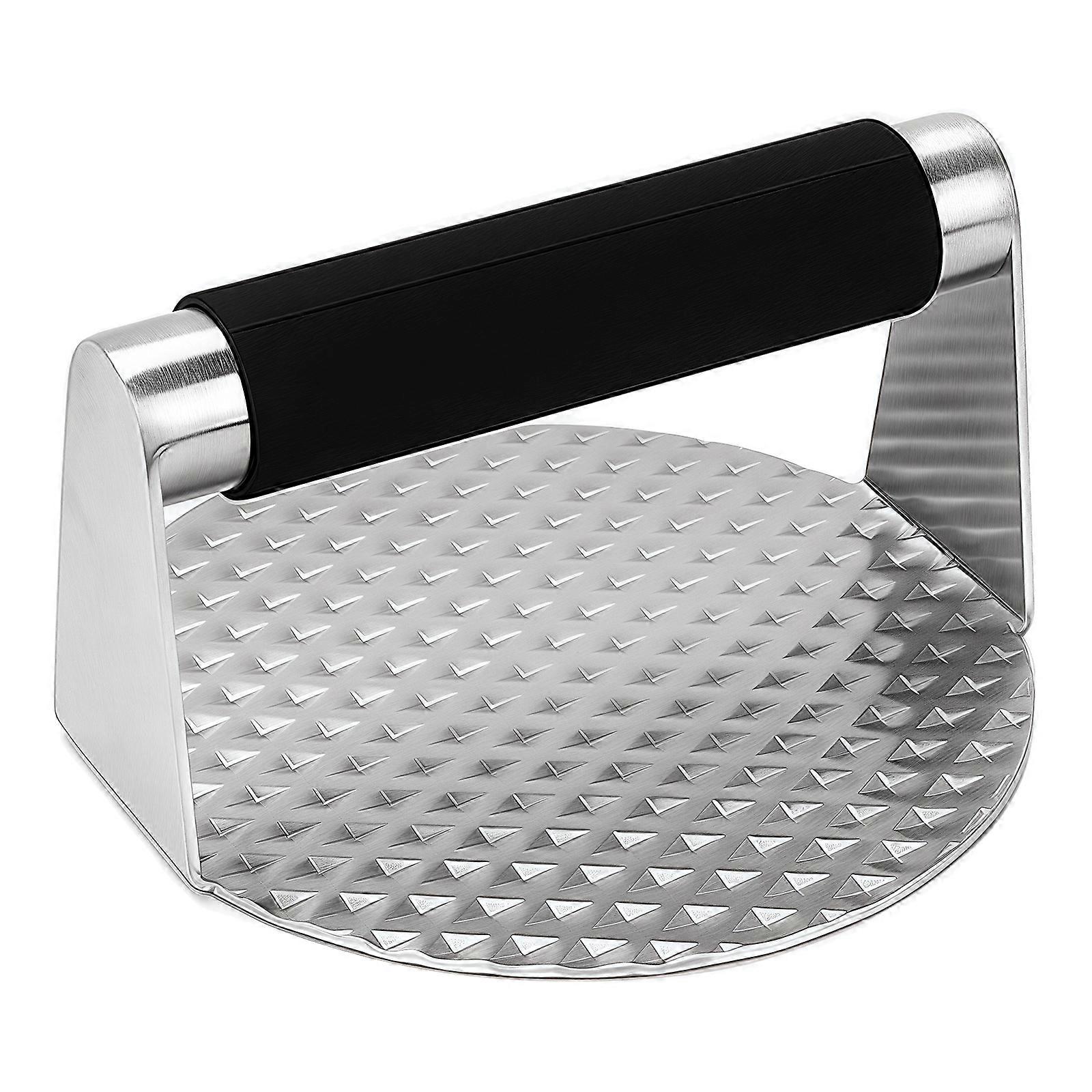 Round Meats Press For Even Flattening Dishwasher Safe Ergonomic Handle Hamburger Presser Meats Flattening Tool Multicolor