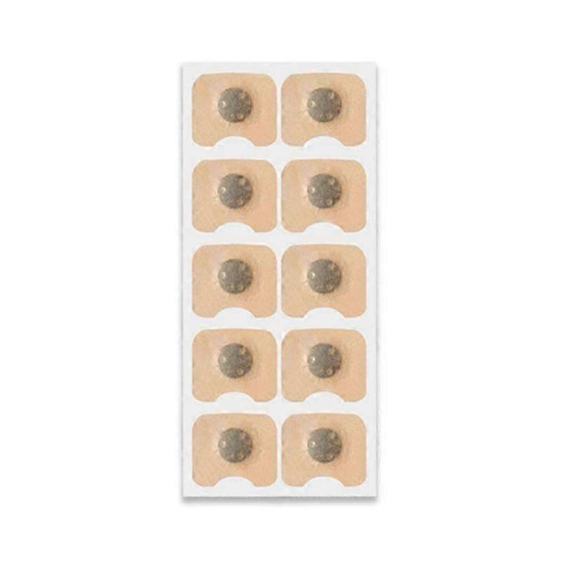 Nasal strips (10 square and 10 round pieces each) × 3/5, relieve nasal congestion and stop snoring