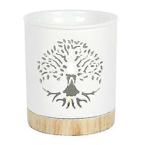 Livets træ æterisk oliebrænder aromaterapi diffusor til boligindretning