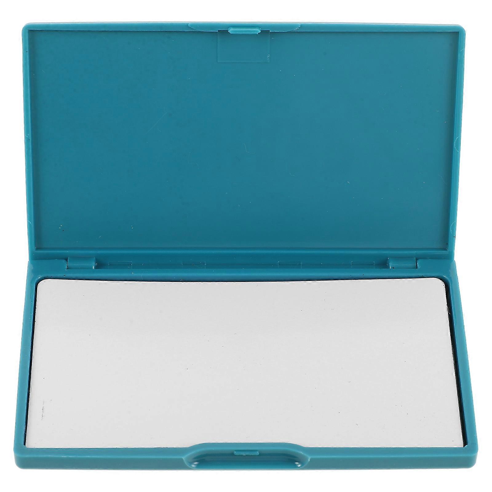 It sounds like you're referring to a **magnetic sewing needle holder** or **magnetic pin cushion** — a compact, durable, and lightweight organizer