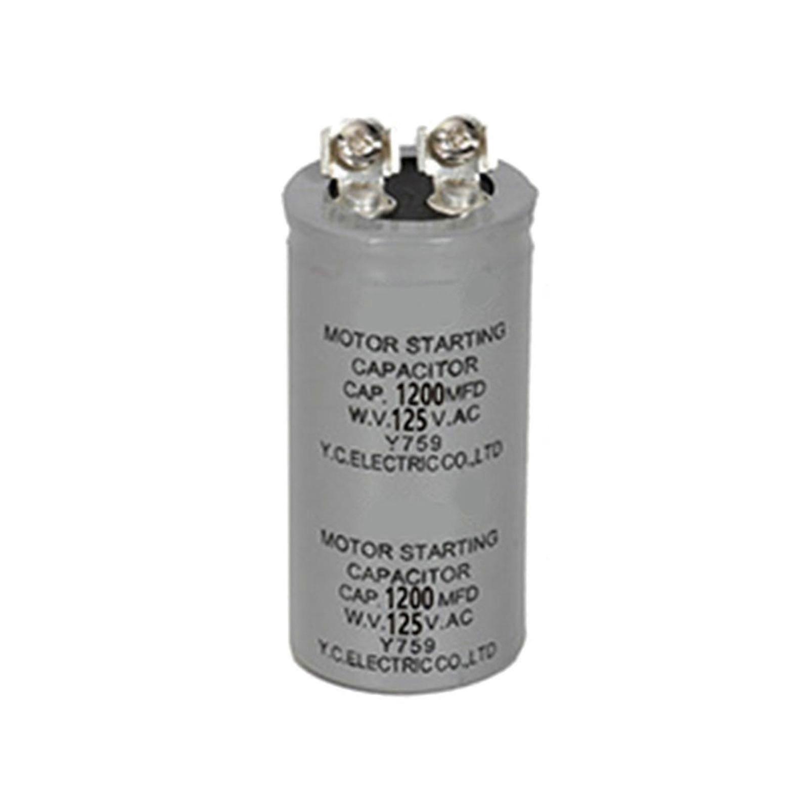 CD60 125V/250V 50UF-1200UF Electric Motor Start Capacitor Replacement for Technicians Equipment Functionality