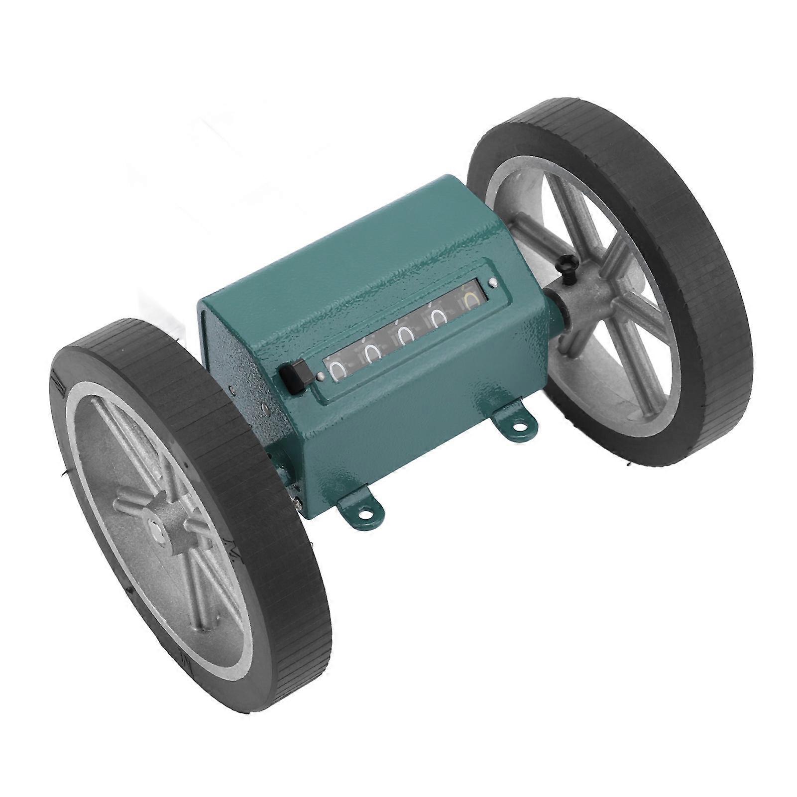 Green Digital Rolling Meter Counter Z96 F 5-Digit 0-9999.9