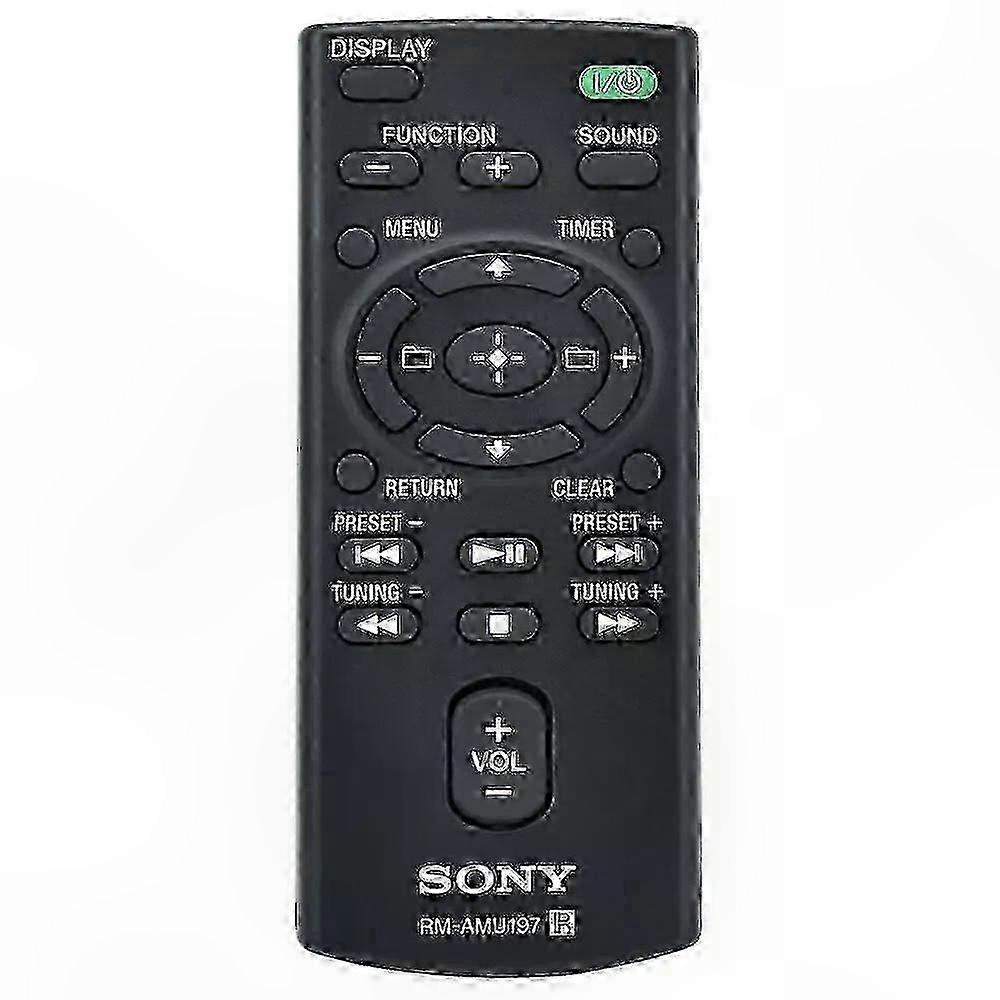 Remote Control for HIFI Audio Display Systems, Compatible with RM-AMU197 Model
