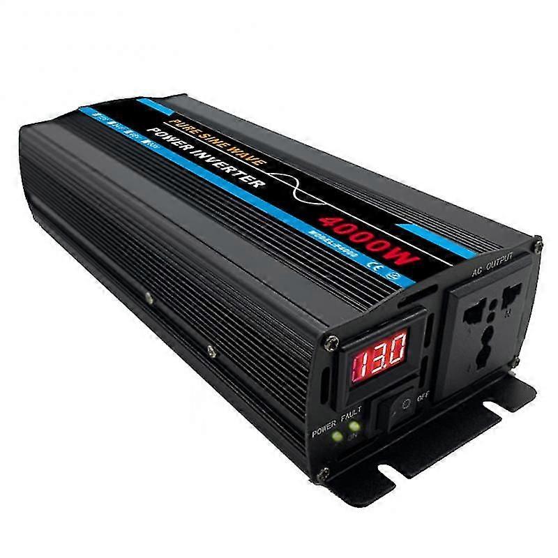 4000W Pure Sine Wave Power Inverter DC 12v 24v To AC 220V For Solar System/Solar
