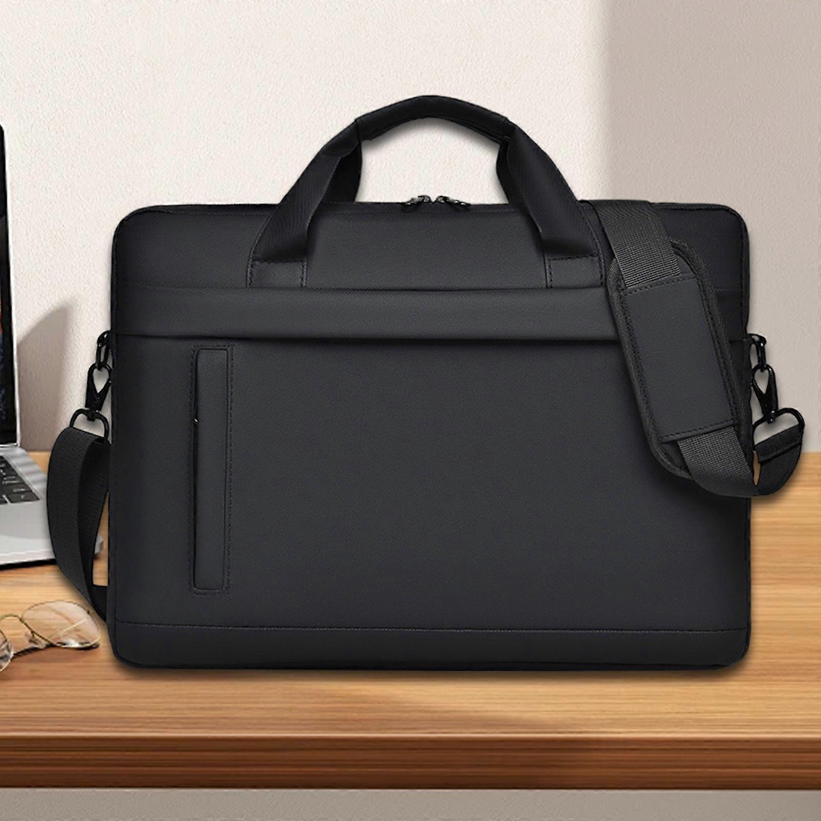 Laptop Briefcase Work Bag Shockproof Computer Carrying Bag with Adjustable Strap