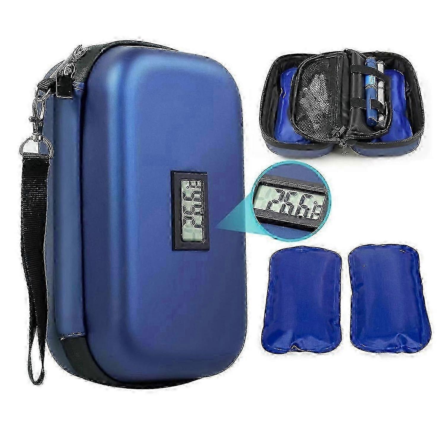 24h Insulin Cooler Travel Case for Medication Storage & Cooling