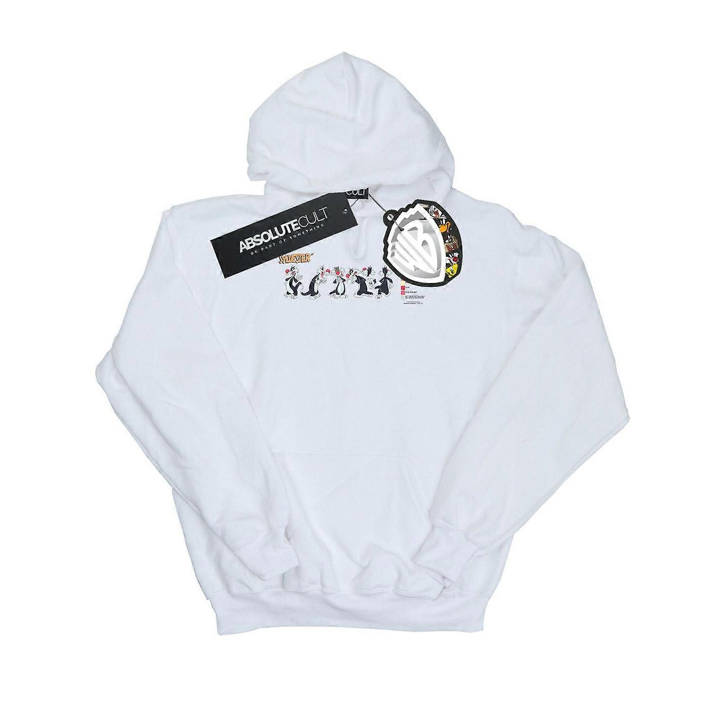Moletom com Capuz Looney Tunes para Homens Sylvester com Código de Cores