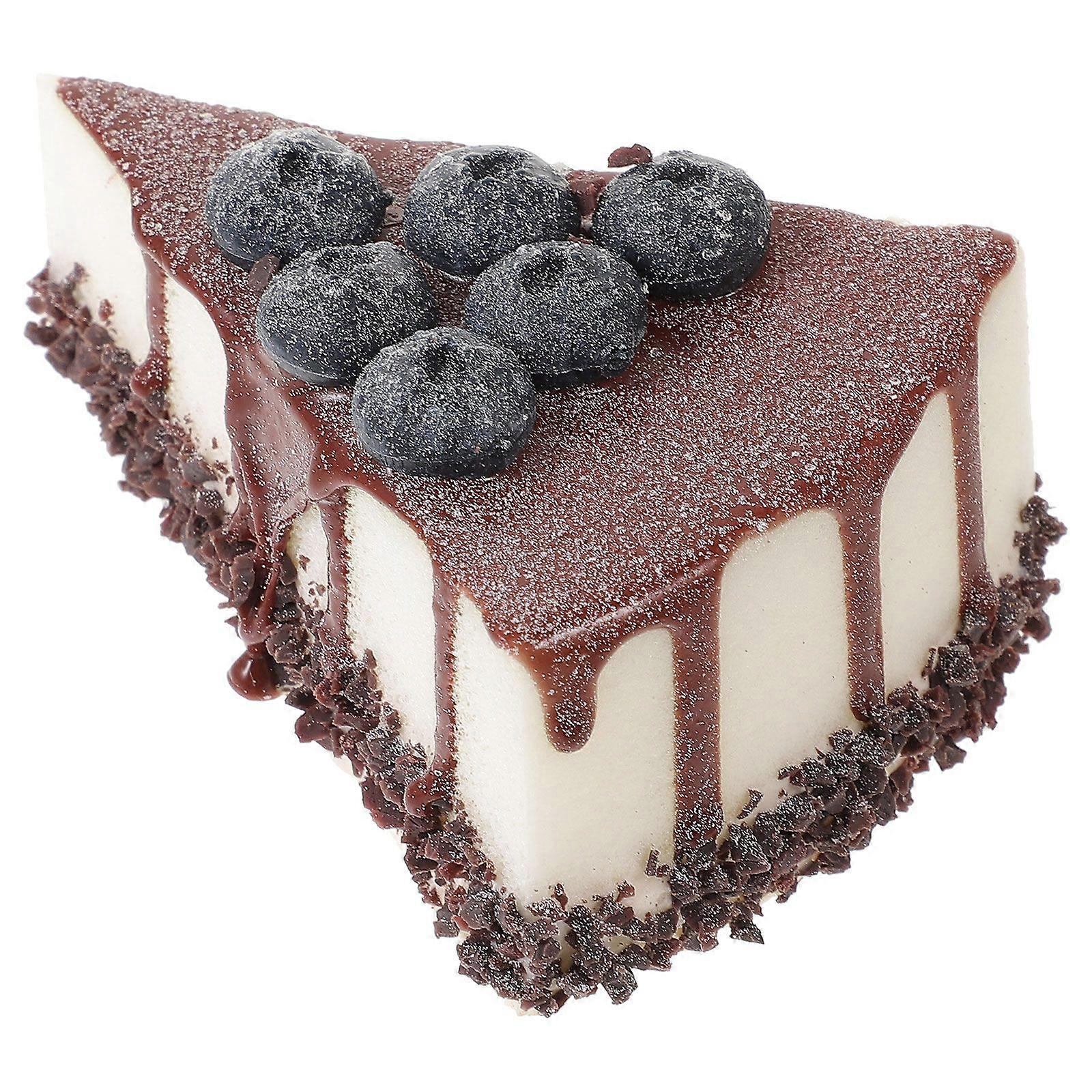 Artificial Fruit Cake Decoration Realistic Fake Dessert Model Simulation Cake Prop Shopwindow Display