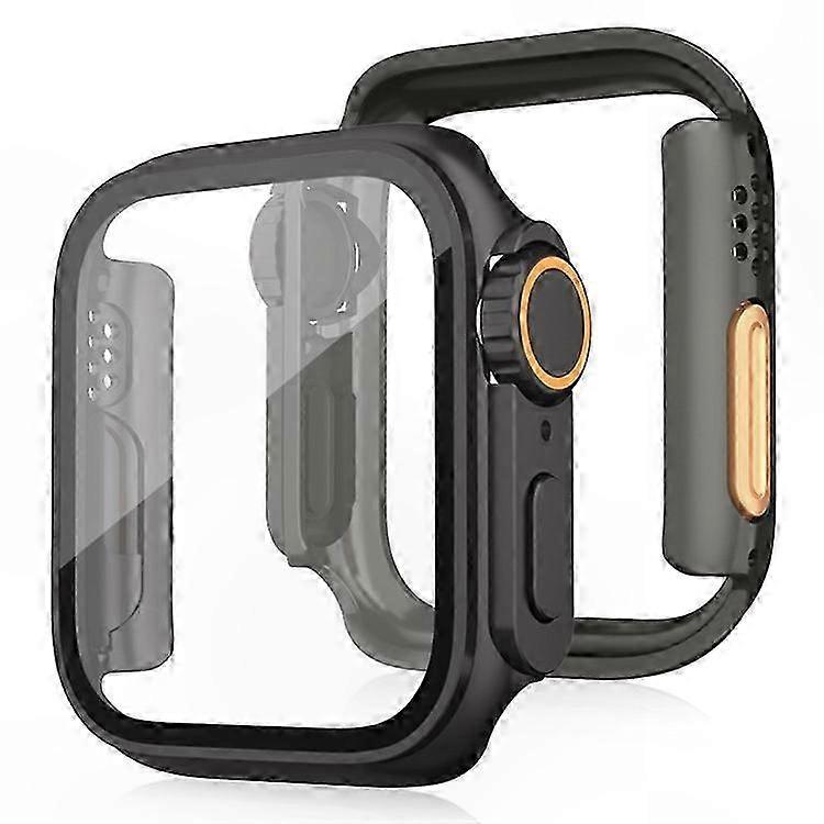 46mm Smartwatch Tempered Glass Protector with PC Case Compatibility