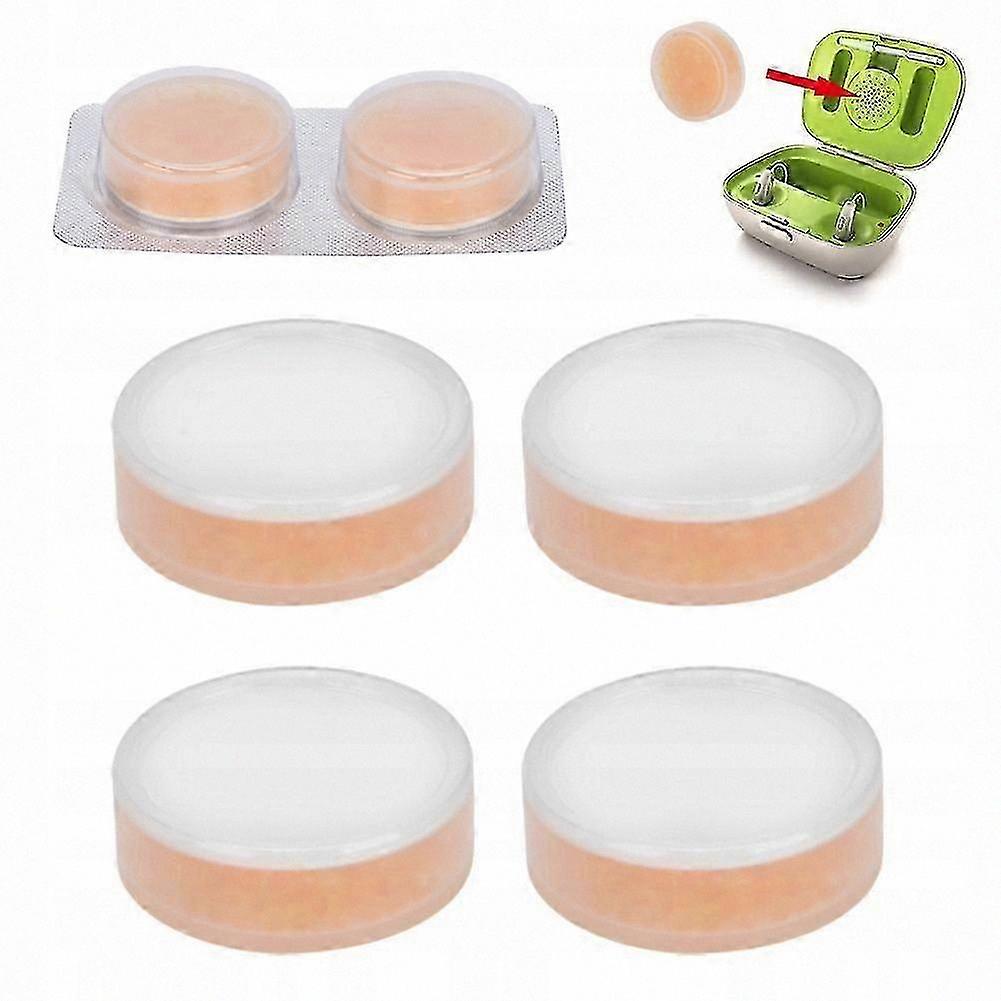 4-Pack Moisture Absorbing Capsules for Hearing Device Storage