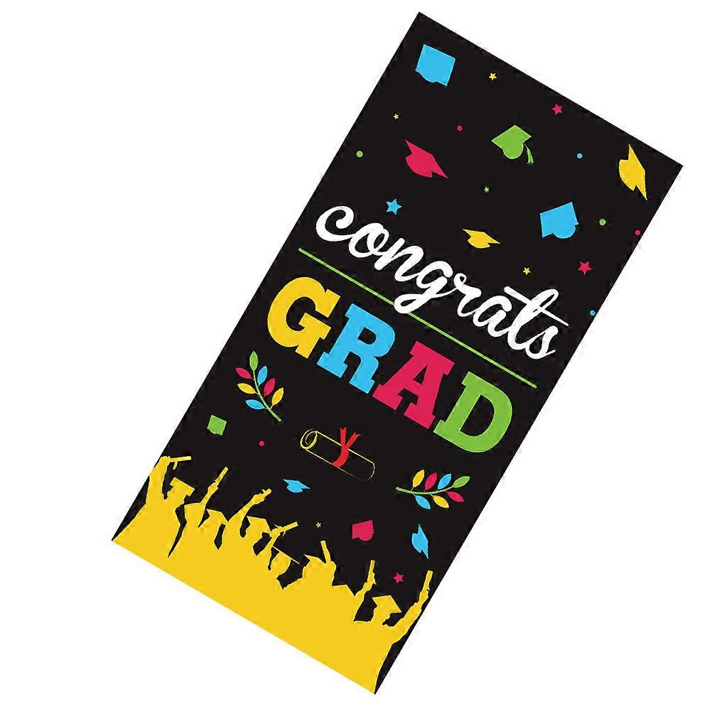 Photo Prop Background Cloth Graduation Banner for Use 1Pcs Assorted Color