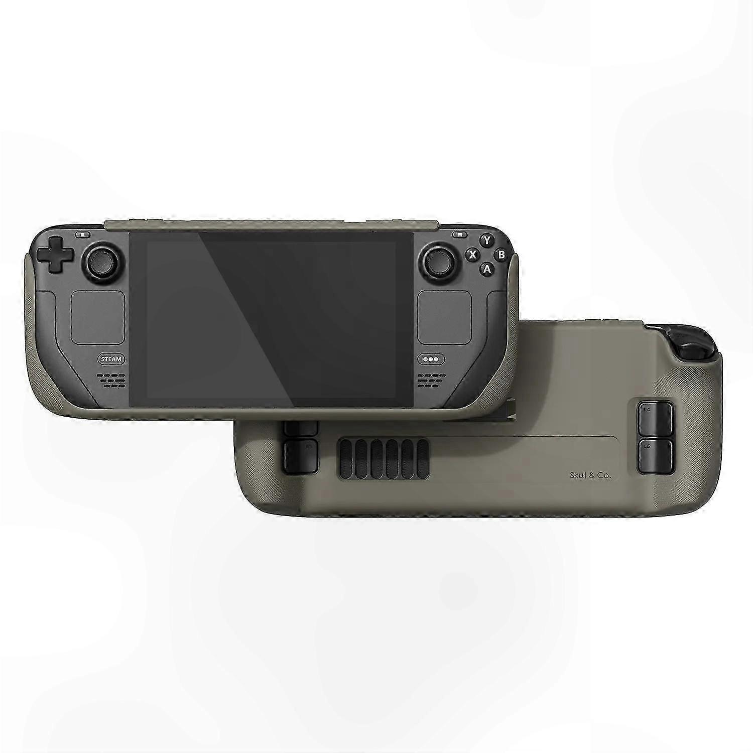 Grip Cover with Stand for Steam Deck - Protective Case with Durable Design