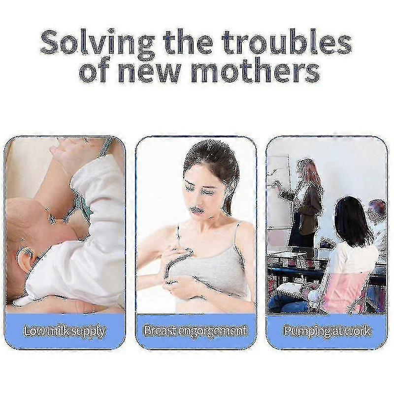 Wearable Electric Breast Pump Lightweight with LED Display 4 Modes and 12 Types - ya