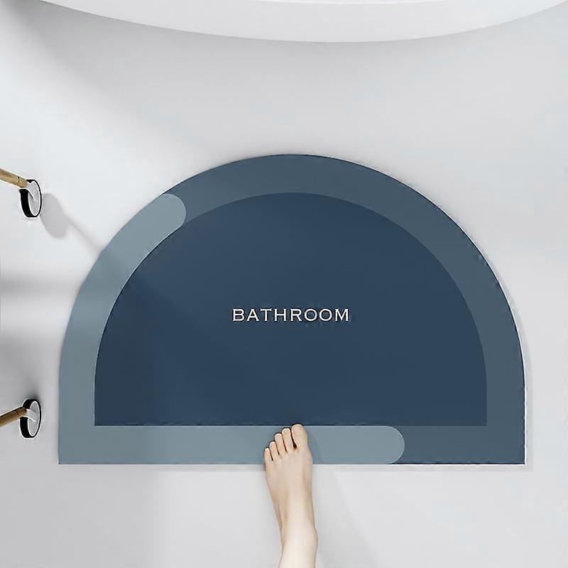Soft & durable anti-slip waterproof bathroom mat, compatible with all bathrooms. High-quality memory foam for comfort.