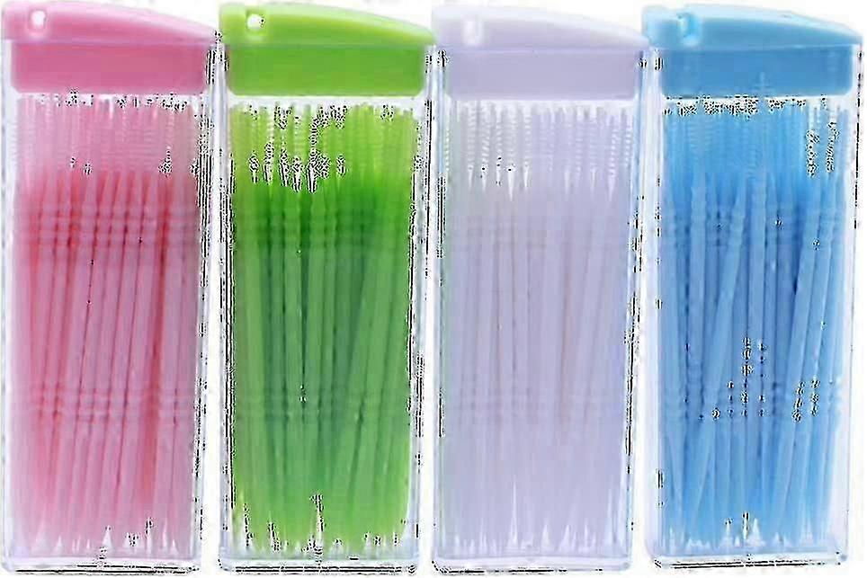 Acsergeryギフトとしてのダブルエンドオーラルケアつまようじスティックの200パック