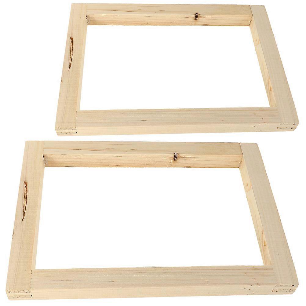 Screen Printing Frame Professional Screen Printing Frame for Decoration 4Pcs