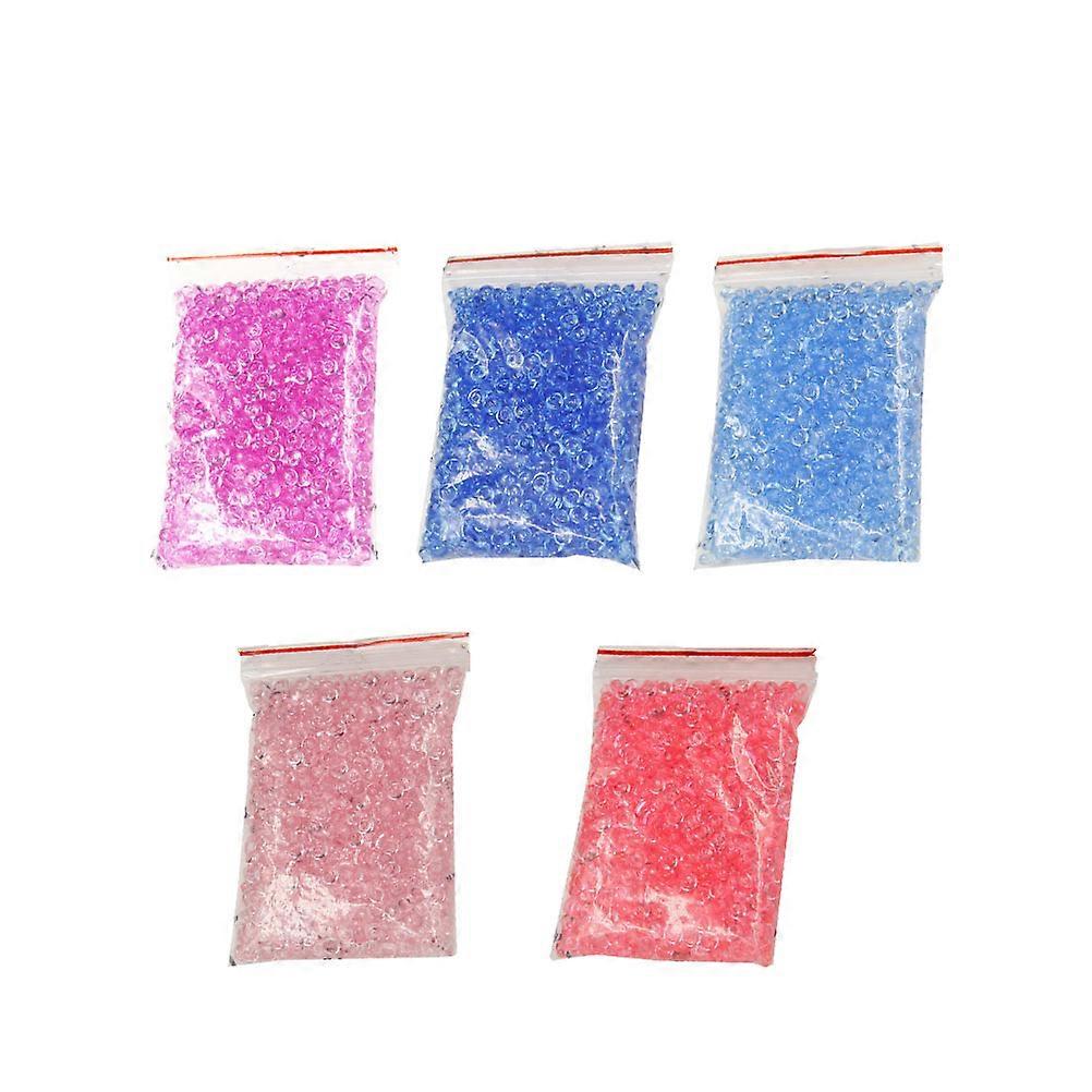Fishbowl Beads Crunchy Beads for Clay Making 10Packs Assorted Colors