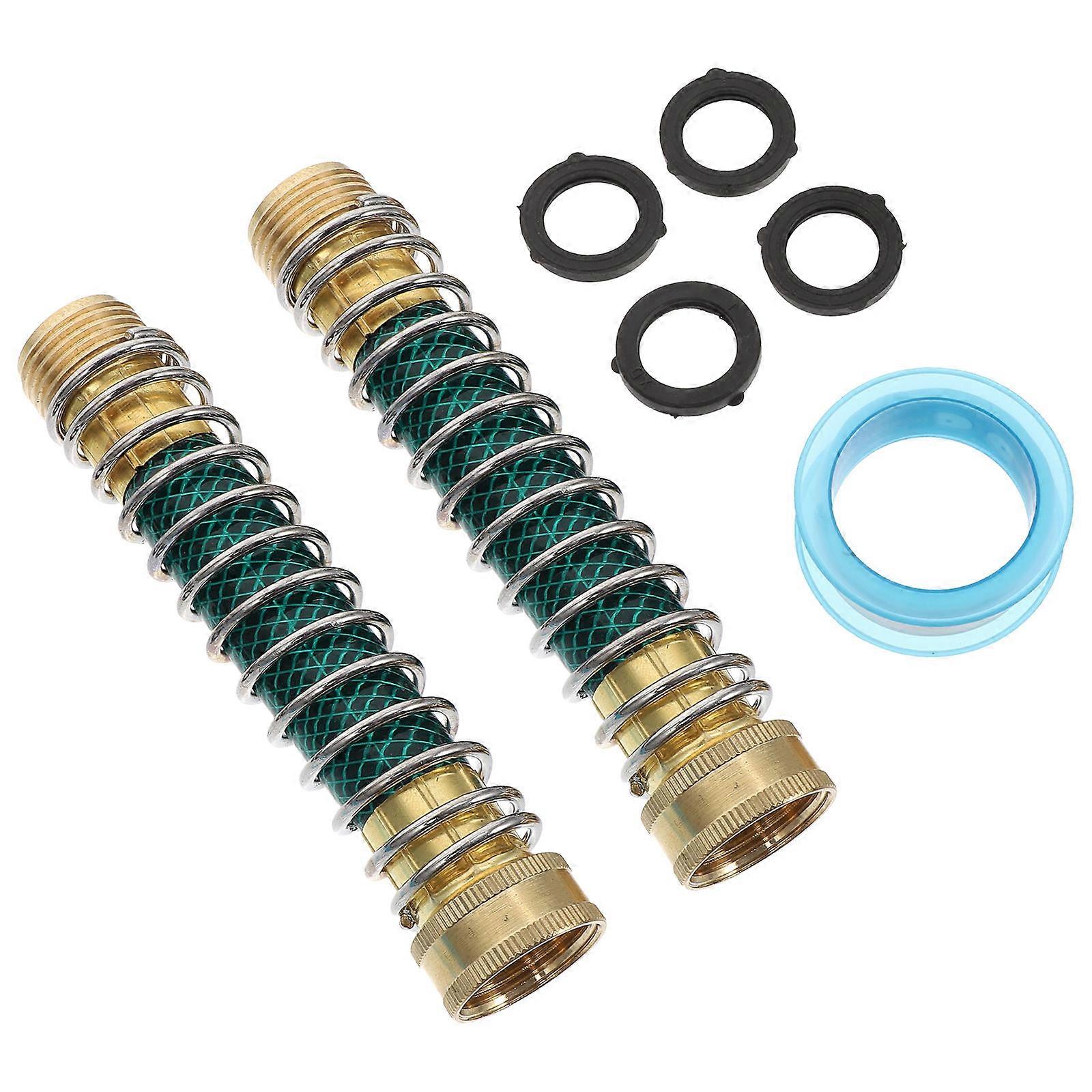 Water Hose Connector Garden Spring Hose Adapter for Quick Connection 2Sets