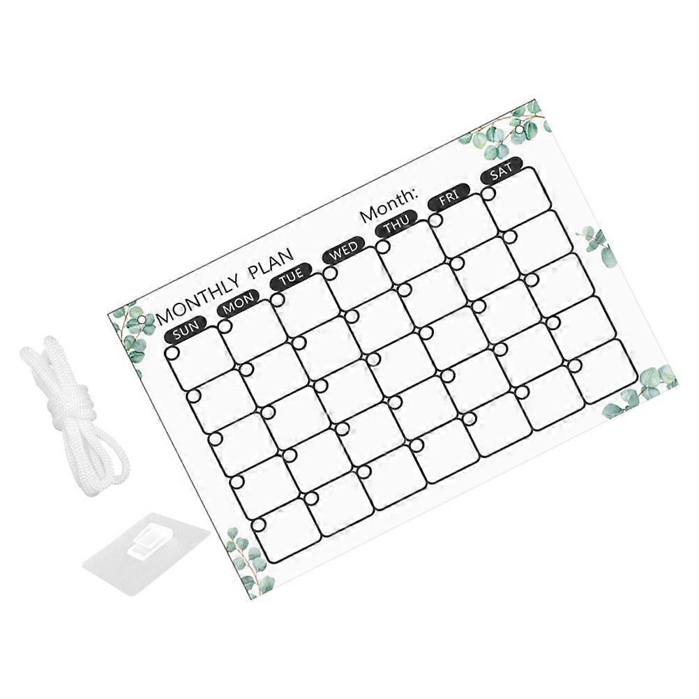 Multi-functional Clear Acrylic Memo Board Message Board For Home Office And School 30.00X20.00X0.20CM Perfect For Note Taking 2Set