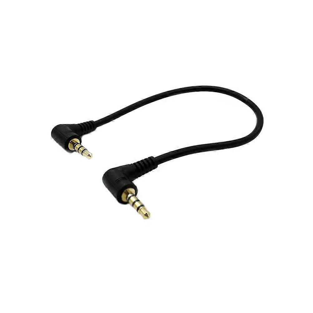 15Cm Elbow Shape Audio Cable For Home Entertainment Transmission 1Pack
