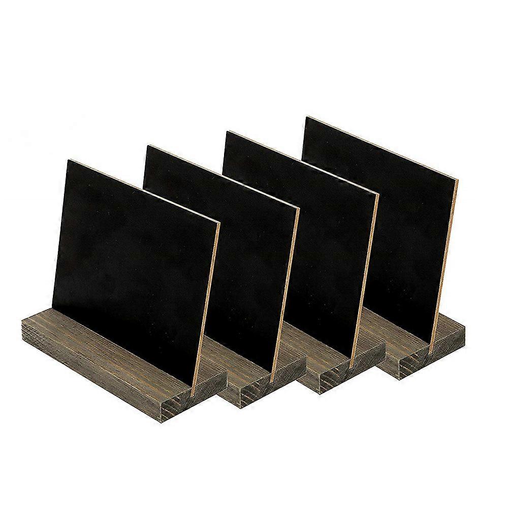15 Pcs Rectangular Mini Chalkboards Perfect For Kids Crafts And Outdoor Gatherings In Elegant Black Color For Various Occasions