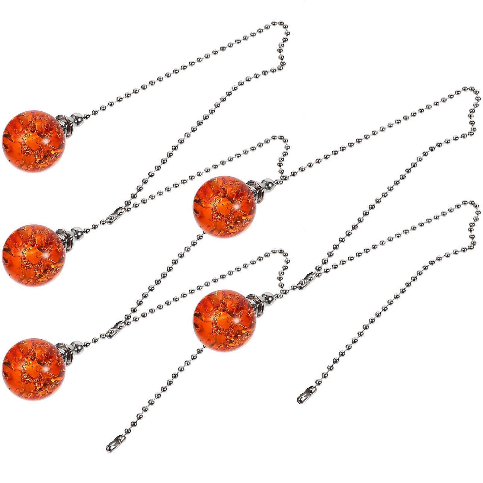 Orange Ceiling Fan Pull Chain Lamp Pull Chain Extension 25Pcs Collection