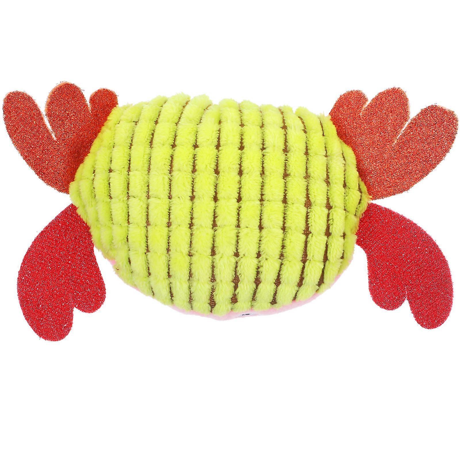 Cartoon Dog Plush Toy for Chewing and Exercise 4Pcs Interactive Toys