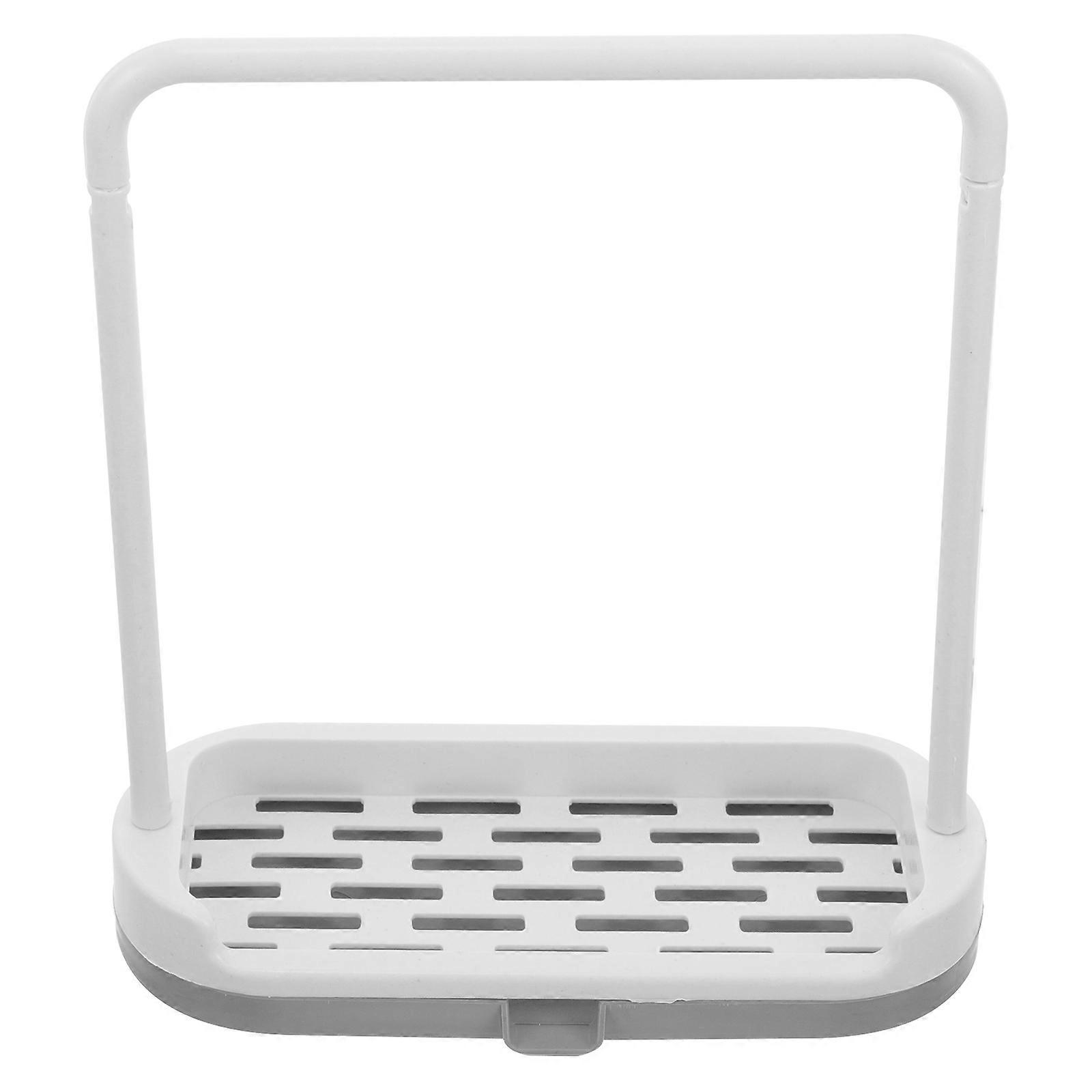 Dish Drying Stand Plastic Organizer for Kitchen Towels and Dishcloths