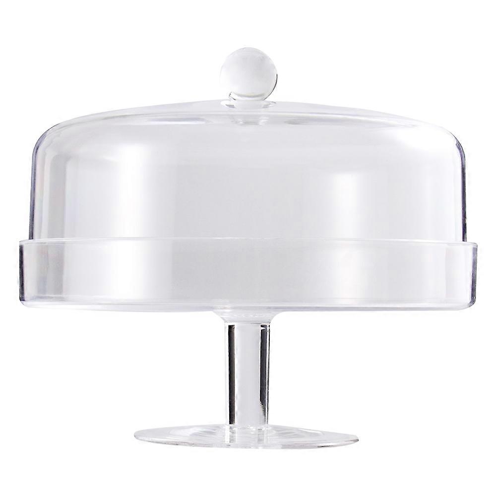 Cake Display Tray Transparent for Dessert Storage 3Sets with Cover