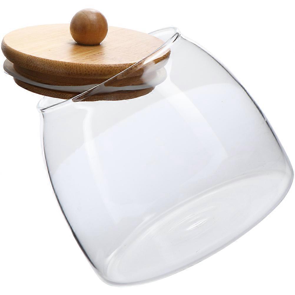 Airtight Glass Container For Homeowners Food Storage Practicality 500ml Simple Design 1Pcs