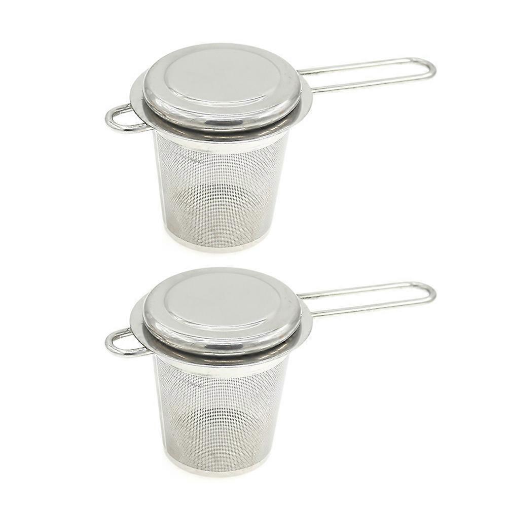 Tea Strainers Stainless Steel Practical Tea Filters for Home Use 6Pcs