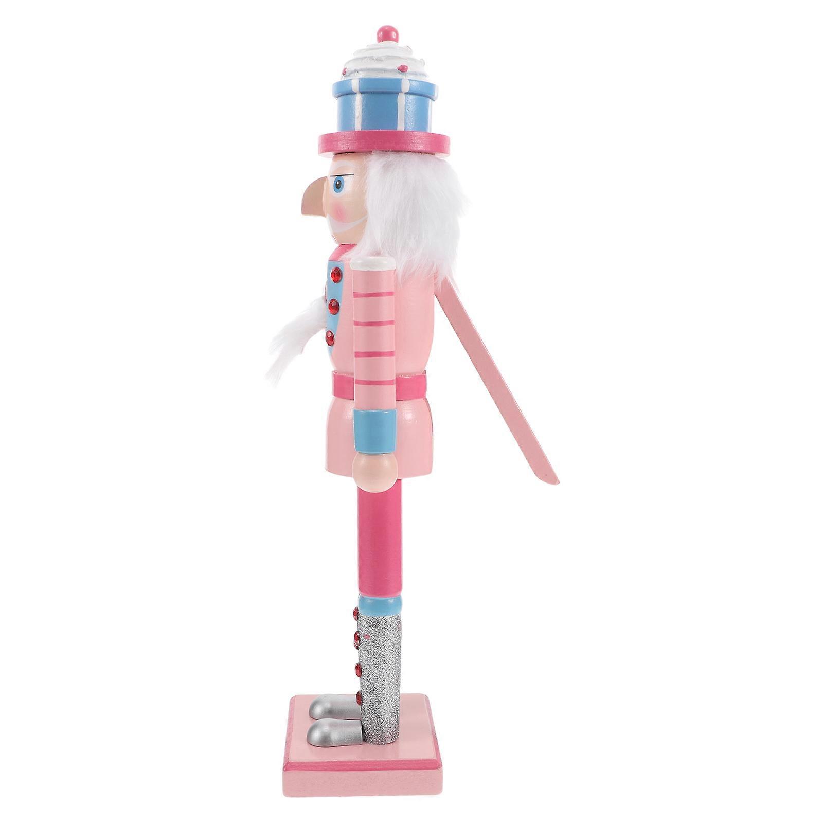 Christmas Nutcracker Wooden Nutcracker Ornament for 3Pcs Holiday Decor